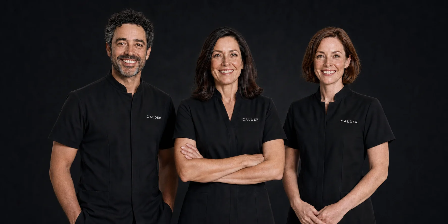 Guillem C&agrave;naves, Dr Elspeth Calder and Imogen Ashcombe.